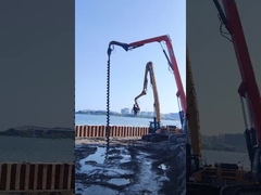 V+AUGER hydraulische boorinstallatie met vijzel