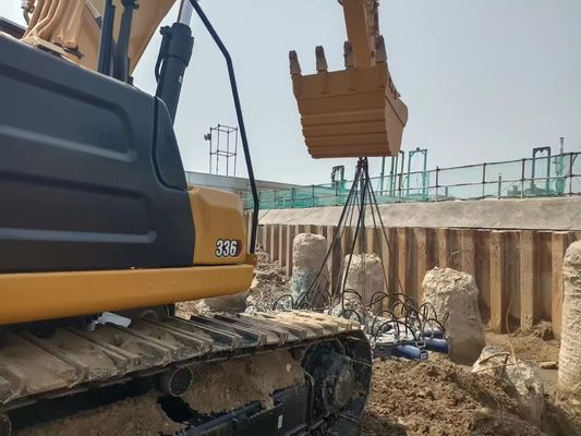 4-18 Module Hydraulic Pile Breaker for 20-30T Excavator with 400-2500mm Pile Breaking Diameter Range and for Pile Breaking