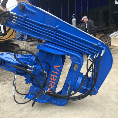 Versatile Pile Driver: High-Efficiency Installation for Solar &amp; Crane Projects