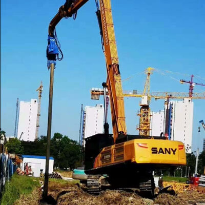High Piling Speed Pile Driver - Low Noise Hydraulic System & Universal Fit