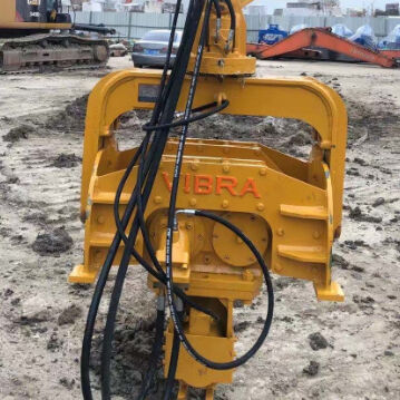 40T Compatible Pile Driver | Robust Excavator Attachment for Efficient Construction