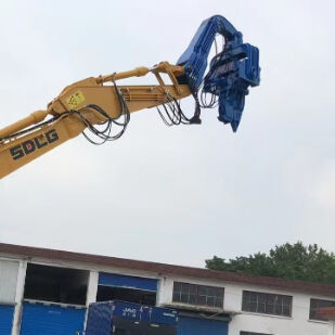 Compact Structure Confined Spaces Pile Driver Featuring Integrated Control Valve Assembly