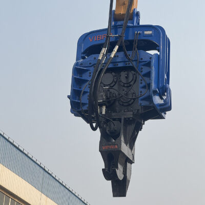 Deep Foundation Solution: Excavator Mounted Pile Driver for Projects Over 12 Meters Depth