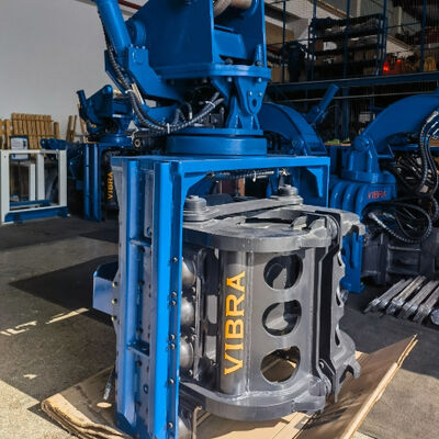 Side Grip Pile Driver: Compact Design for Tight Spaces