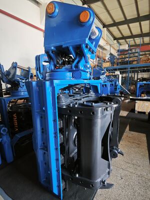 SV-400 Side Grip Pile Driver Made In China – Adjustable Impact Frequency Control & Precise Positioning Servo Control for 32–40 Ton Excavators