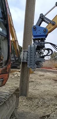 Side Grip Pile Driver: 3000 RPM & Low-Height Design for Confined Spaces
