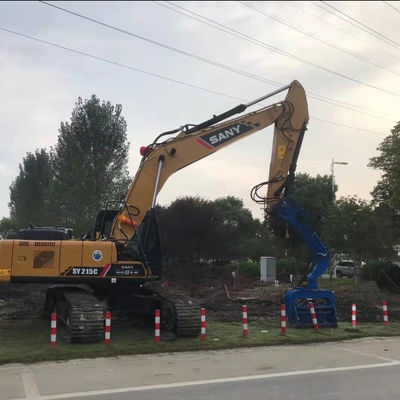 Versatile Pile Driver: High-Efficiency Installation for Solar &amp; Crane Projects