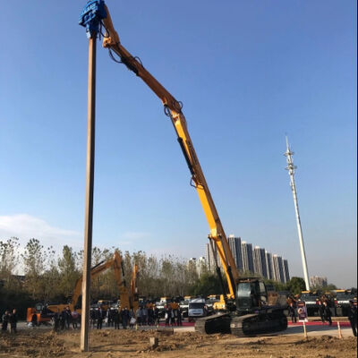 Hydraulic Excavator Pile Driver - 470Kn Force, 3 Ton & Quick Conversion