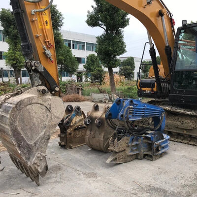 Excavator Hydraulic Vibratory Pile Driver | Low-Noise Cement Sheet Pile Operation