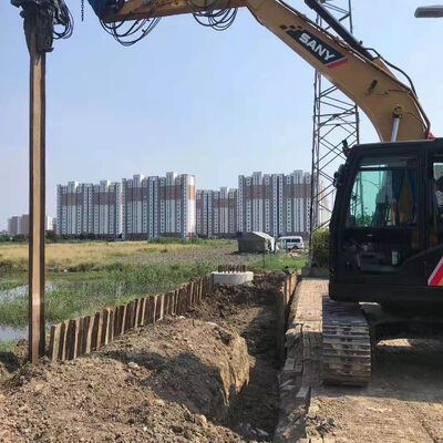 Excavator Hydraulic Vibratory Pile Driver | Low-Noise Cement Sheet Pile Operation