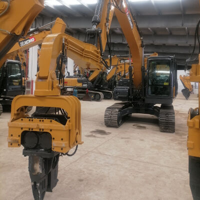 40-45 Ton Excavator Pile Driver | 32 Mpa Hydraulic & Low-Noise Vibrating