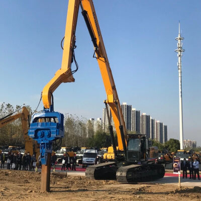 High-Power 3200 RPM Pile Driver: Strong Excavator Vibro Hammer for Sheet Piling