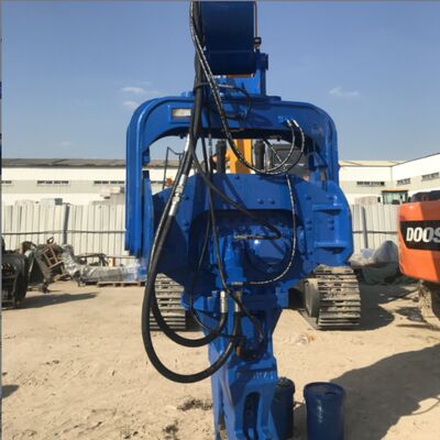 Durable Vibratory Pile Driver For Excavator - 3200rpm Speed And Quick Operation Conversion