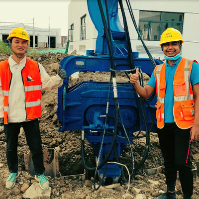 2700kg Industrial Pile Driver - 18M Sheet Pile Driving & Efficient Vibration