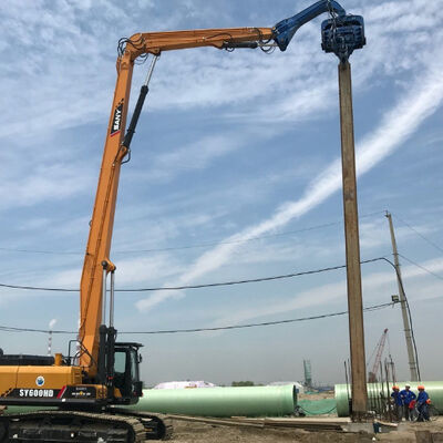 Hoogrendements heipaalmachine | Weinig trillingen & korte werktijd voor snellere projecten