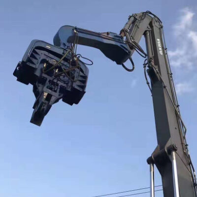 High-Performance Pile Driver. Snelle rijsnelheid en 40-45T graafmachine compatibiliteit.