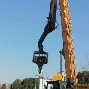 Drive Piles Faster: A Heavy-Duty Pile Driver with Intense Vibration & Simple Operation