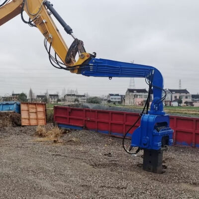 Compacte structuur gesloten ruimtes Pile Driver met geïntegreerde besturingsklep