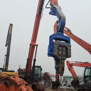 Hydraulische impactheimachine: hoge penetratiekracht en veelzijdigheid van graafmachines van 33-40 ton