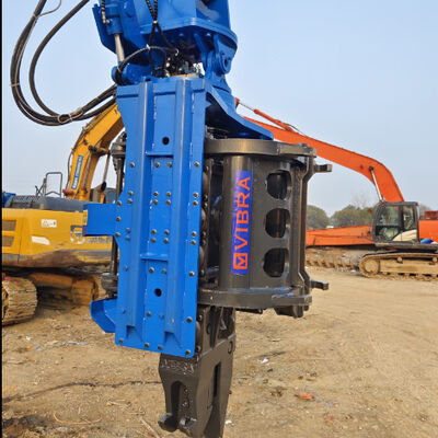 High-Speed Side Grip Pile Driver: 10 M/min Pile Lifting & Large 150L Fuel Tank