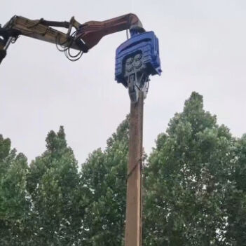 Vier excentrische heimachines met hoge aandrijfkracht – ideaal voor heiprojecten van 48-52 ton