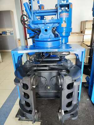 High-efficiency Side Grip Pile Driver voor 9m diepte stapelen in gesloten ruimtes