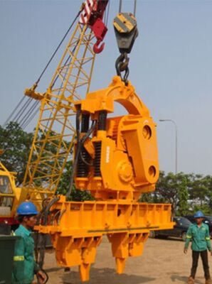 DZ150A Vibratory Hammer – 150 KW Motor + 12,5 mm Amplitude – Ideaal voor funderingen op zee en damwanden in Rusland