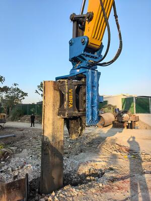 Side Grip Pile Driver voor sterke en stabiele fundering Piling Solutions