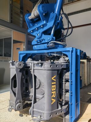 Hoogwaardige SV-400 van exporteurs Side Grip Pile Driver met compacte structuur voor beperkte ruimtes