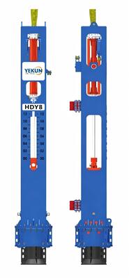 HDY-8 Low Noise Hydraulic Impact Hammer met hoge slagenergie en instelbare slagfrequentie