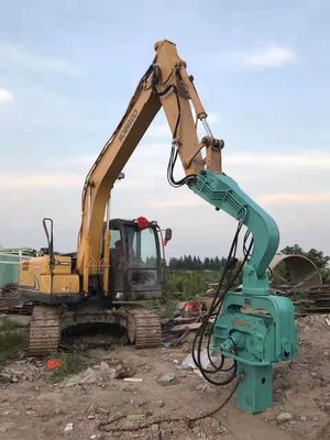 High-Speed Pile Driver - 2500 RPM Vibration & Compact Power for Mini Excavators