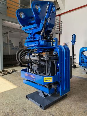 Side Grip Pile Driver: 3000 RPM & Low-Height Design for Confined Spaces