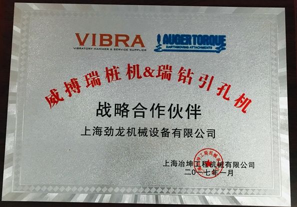 China Shanghai Yekun Construction Machinery Co., Ltd. certificaten